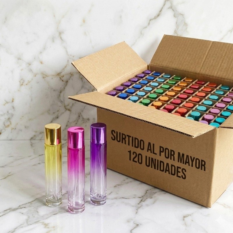 Caja De Cilindro 60ML Color Surtida De 120 Unidades