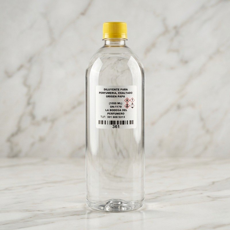 Diluyente de Perfumeria 1000 ML Exaltado (Origen Papa)