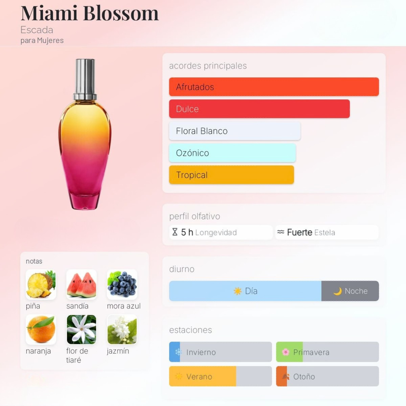 Miami Blossom By Escada para Mujeres - Image 2