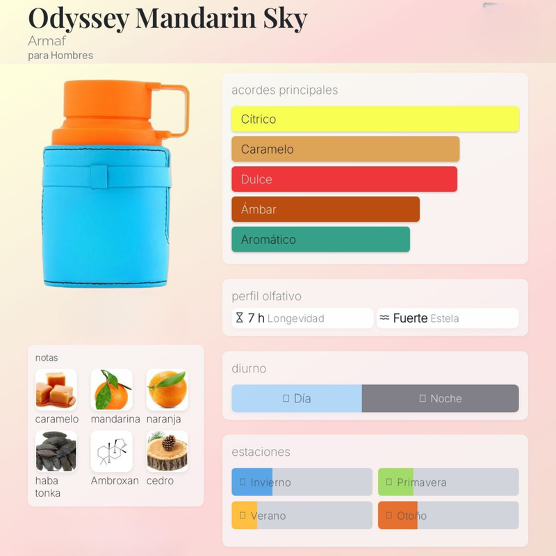 Odyssey Mandarin By Sky Armaf Para Hombres - Image 2