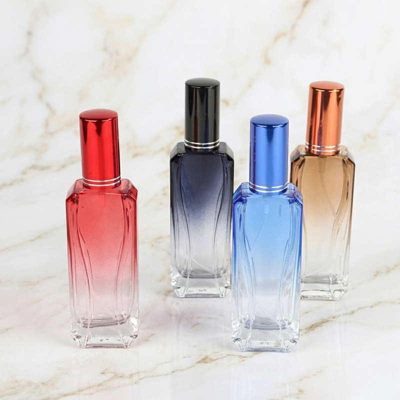 Envase Cristal De 60ML Color