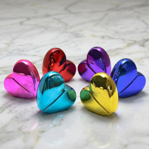 Envase Corazon De 60ML Color